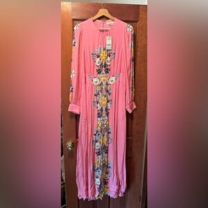 NWT Boden long sleeve floral maxi dress SZ 10
